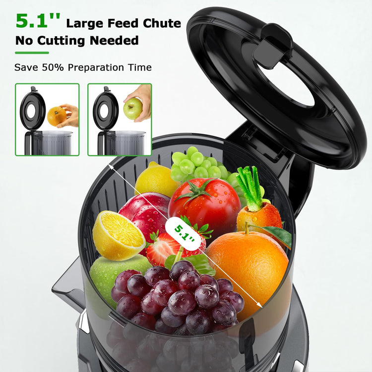 Cold Press Juicer Machines for Whole Fruits & Vegetables