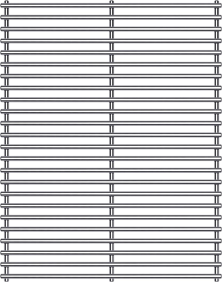 BBQ Grill Grates Replacement for Cuisinart Gas Grill CGG-200, CGG-220, CGG-240, Stainless Steel Cooking Grate Grids Gas Grill Parts Accessories 18 Inch for All Foods Portable Gas Grillls
