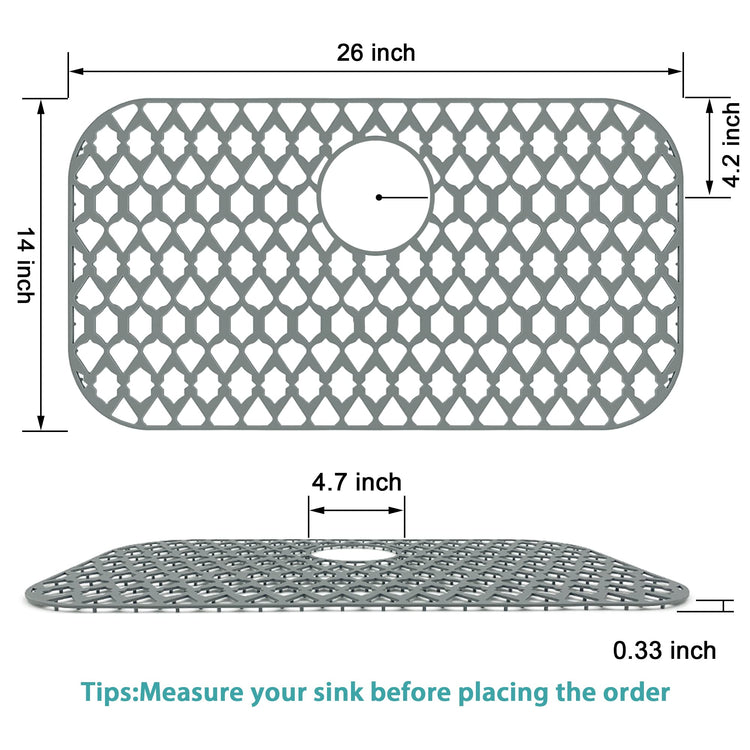 Silicone Kitchen Sink Protectors Mats