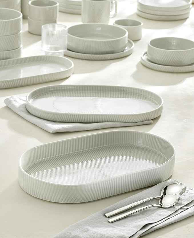 Lenox 898016 Modulus 2-Piece Serving Set, Vapor