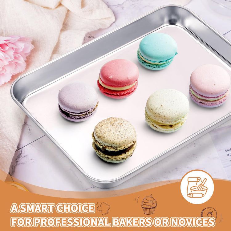 Stainless Steel Baking Sheet Pan Set of 2
