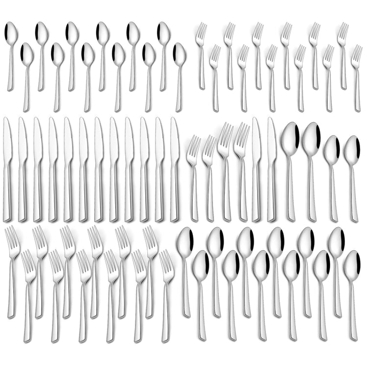 40 Piece Silverware Set (8 Count)