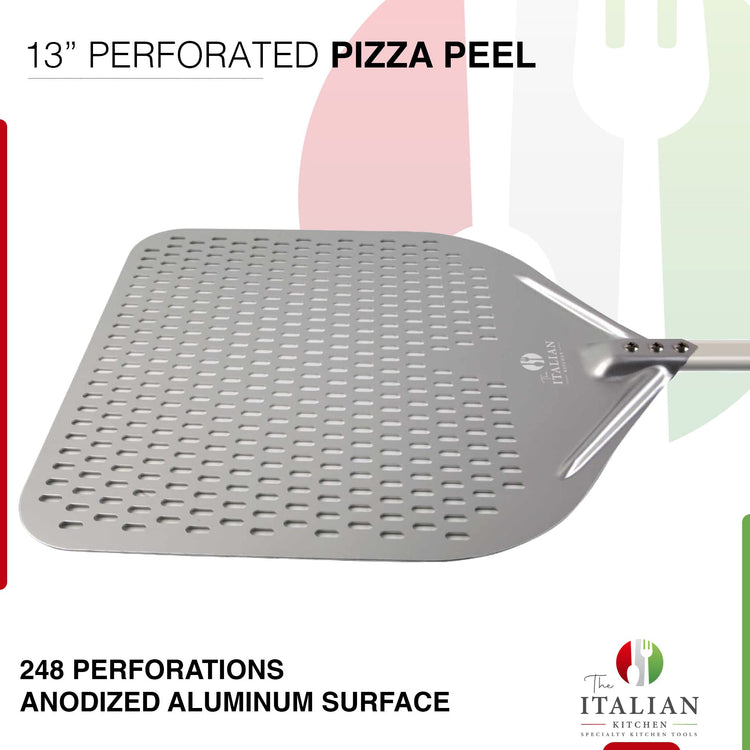 Perforated Pizza Peel 13"W x 16.7"L