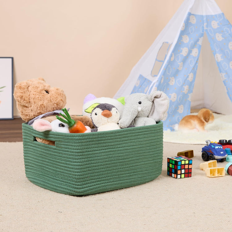 Large Storage Baskets for Shelves (2 Count)