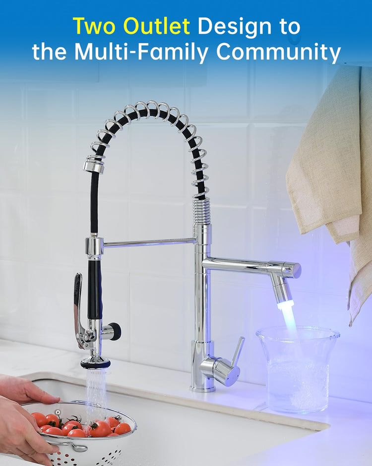 Chrome Kitchen Sink Faucet