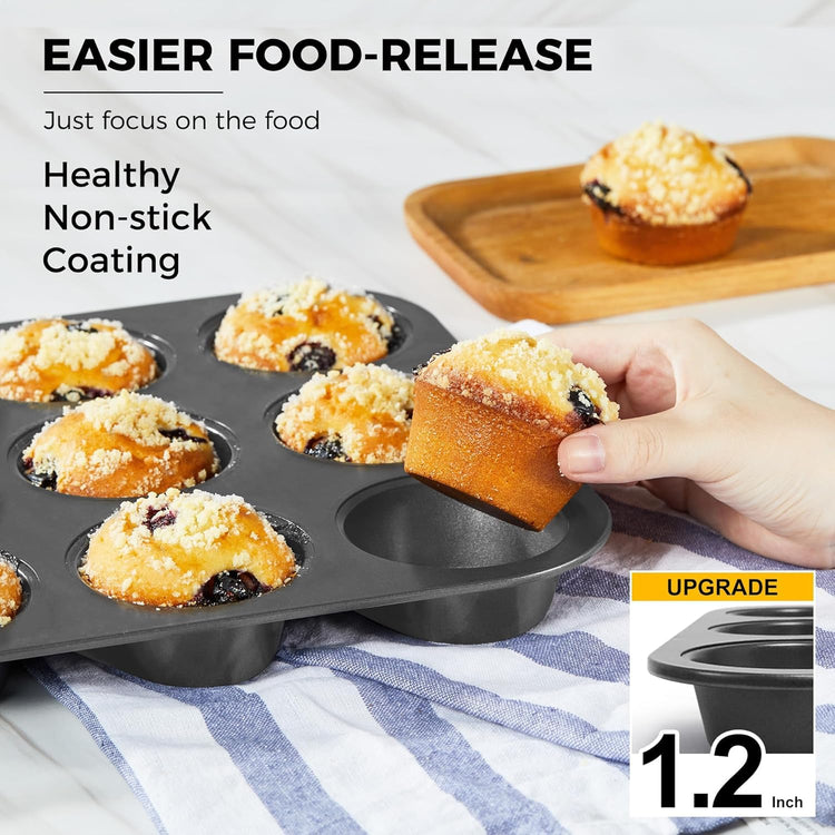 Non Stick Muffin Pans (2 Count)