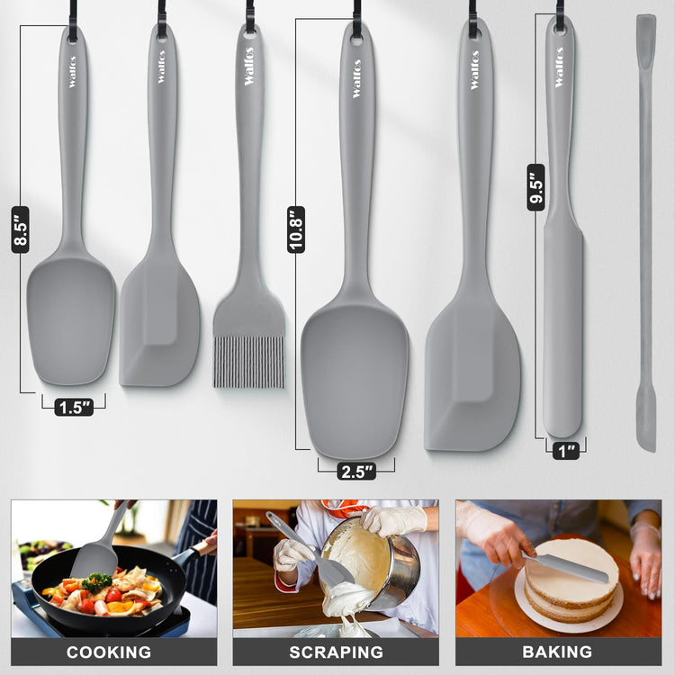 Silicone Spatula Set (7 Count)