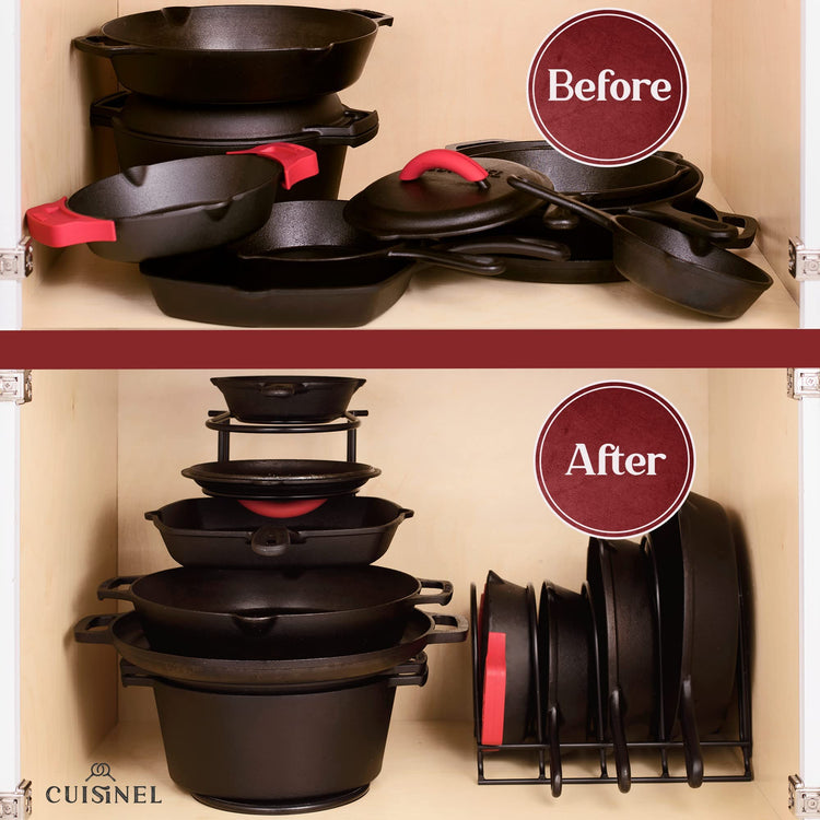 Pan Organizer for Cast Iron
