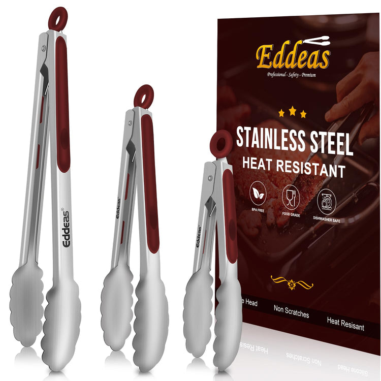 Tongs For Cooking (3 Count)