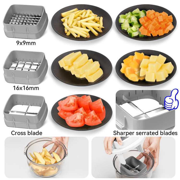 Vegetable Chopper Bowel Multi (3 Count)