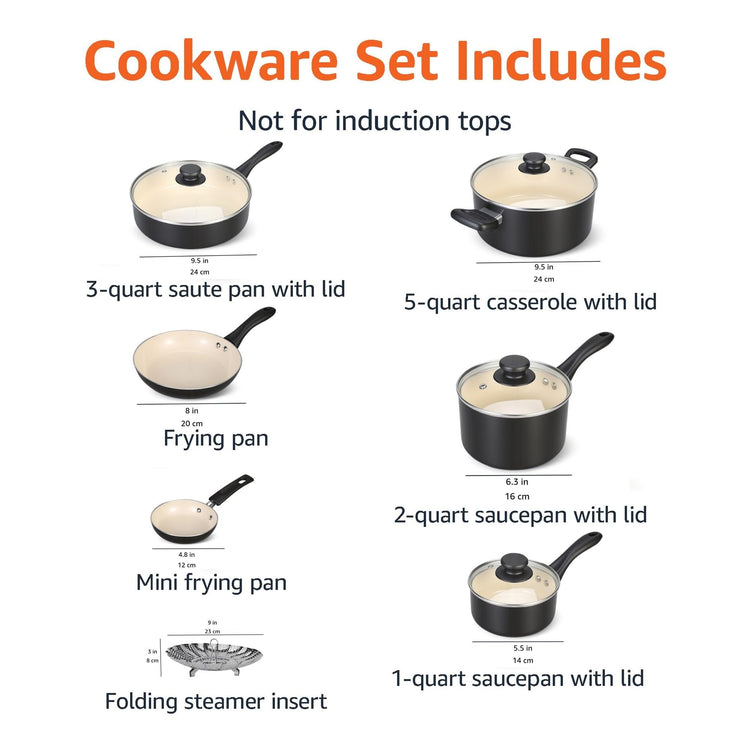 11 Piece Ceramic Non (11 Count)