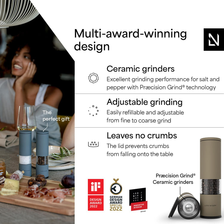 Salt and Pepper Grinder Set Manual