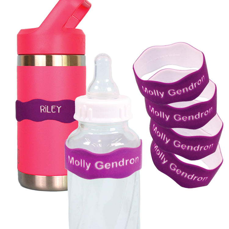 Orbit Labels Silicone Bottle Bands (4 Count)