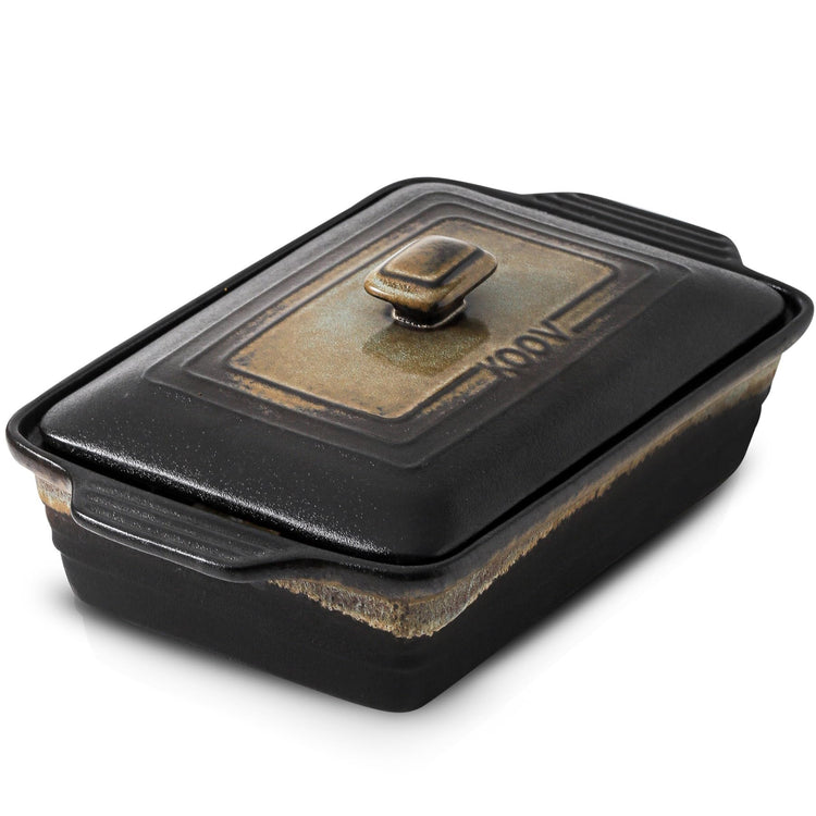 Ceramic Casserole Dish with Lid