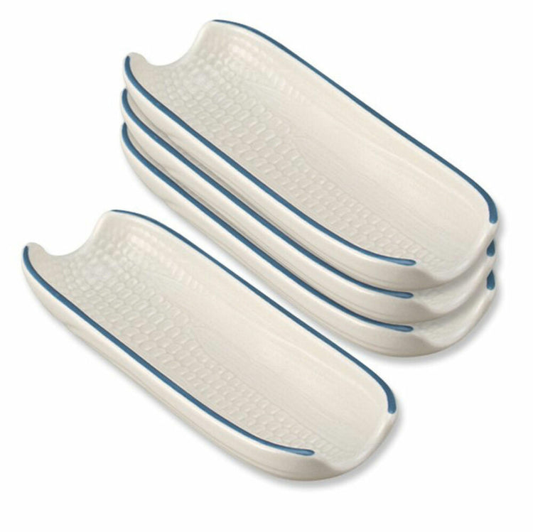 Yorktowne Set of 4 Multicolor Corn Dishes (4 Count)