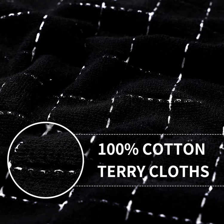 100% Cotton Terry Kitchen Towels (6 Count)