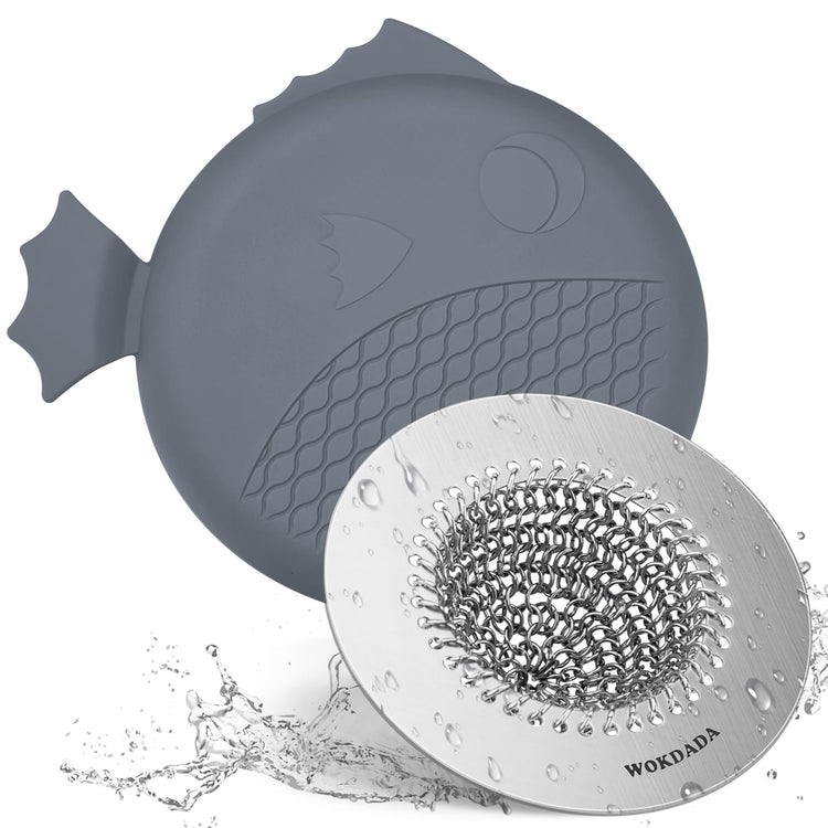Reversible Sink Drain Strainer & Kitchen Sink Stopper Set