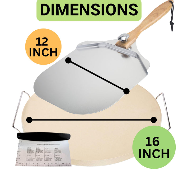 Round Pizza Stone for Oven 16 inch