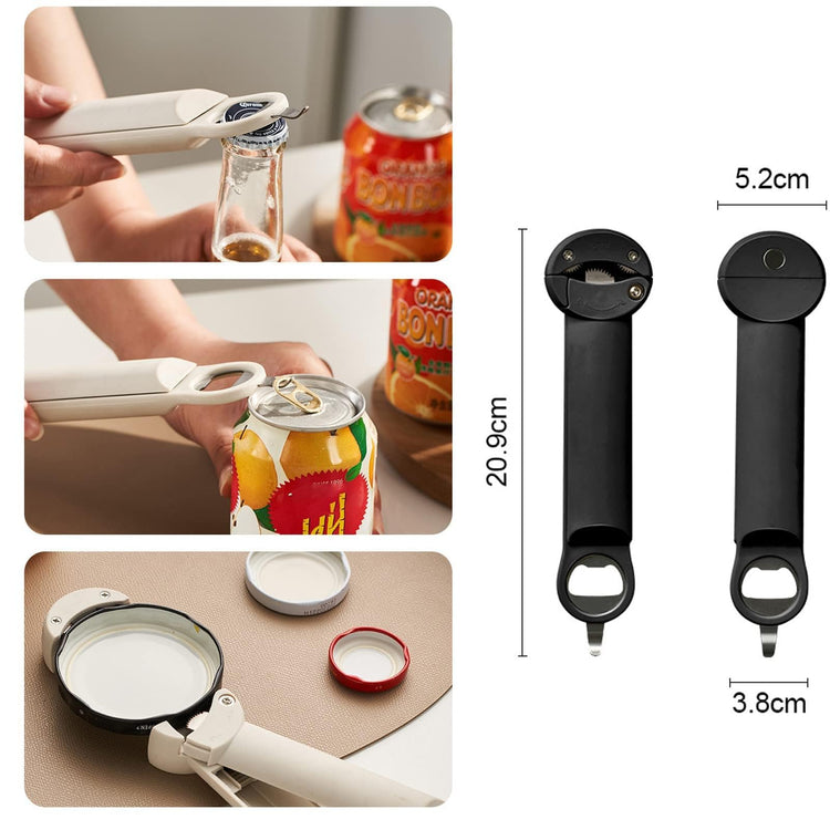 Multifunctional Retractable Bottle Opener