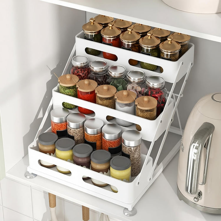 3 Tier Foldable Spice Rack