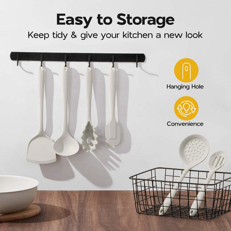 Silicone Cooking Utensils Set (6 Count)