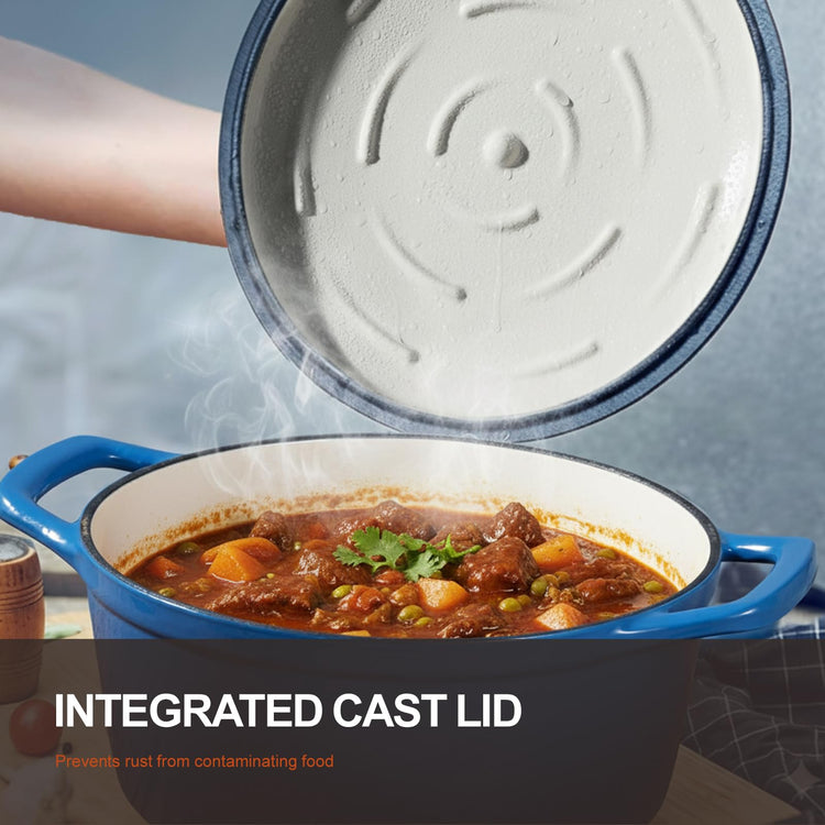 Enameled Cast Iron Dutch Oven