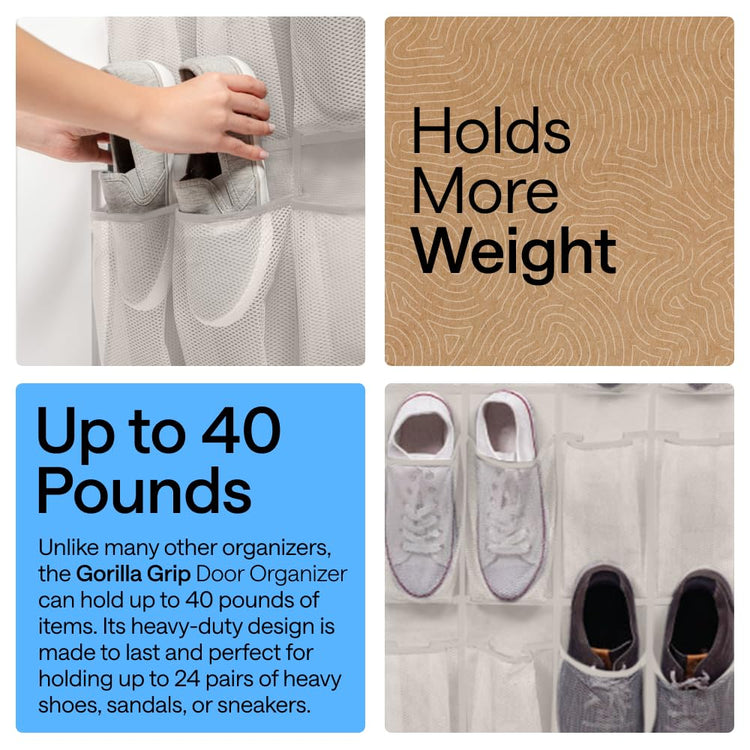 Over the Door Shoe Organizer
