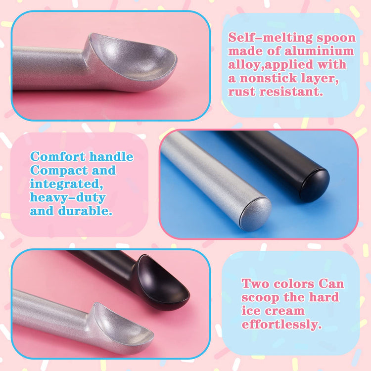 8 Pcs Ice Cream Scoops Bulk (8 Count)