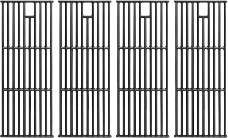 SafBbcue 16517 Cast Iron Graets for Bull 4 Burner Grill Replacement Parts Bull Angus 47628 47629 Bull Steer 69008 69009 Bull Outlow 26038 26039 Lion Premium 75000 Grill Parts