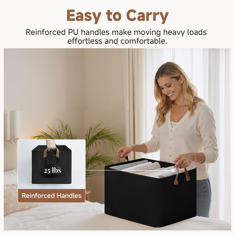 Fabric Storage Bins (2 Count)