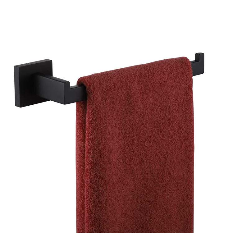 Black Towel Ring Hand Towel Racks Rods Bathroom Towel Rails Kitchen Hardware Stylish Stainless Steel