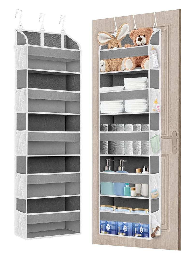 1 Pack Over The Door Storage Organizer with 5 Large Pockets