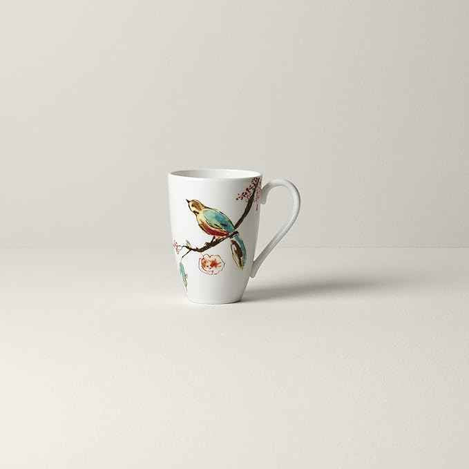 Lenox Simply Fine Chirp Mug, White -