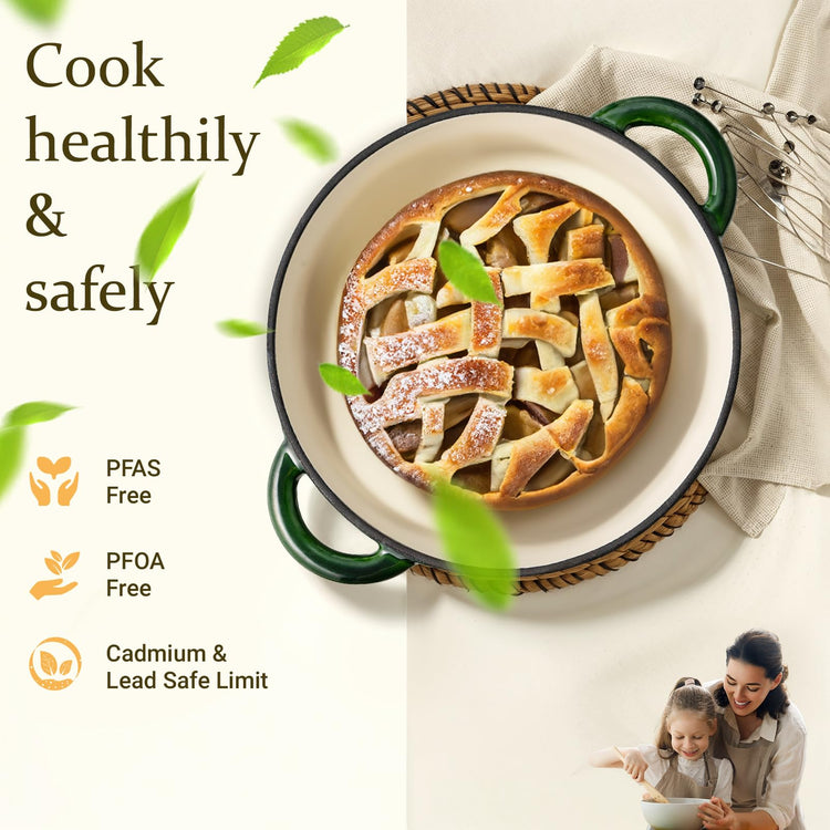 Enameled Cast Iron Dutch Oven