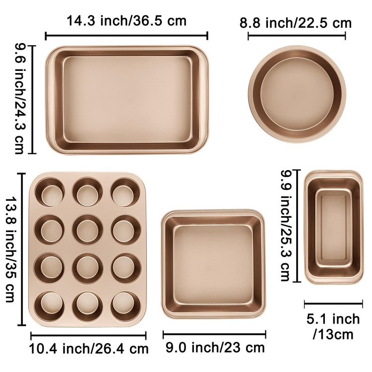 Nonstick Baking Pans Set