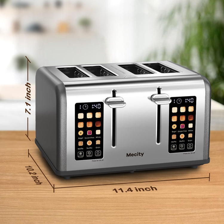 4 Slice Toaster with Touch Screen Control