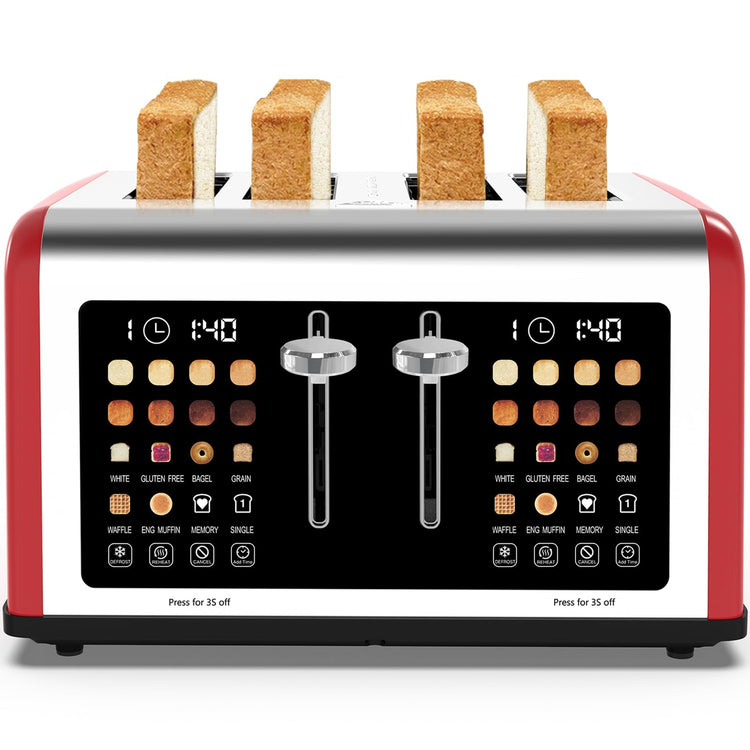 4 Slice Toaster Touch Screen (4 Count)