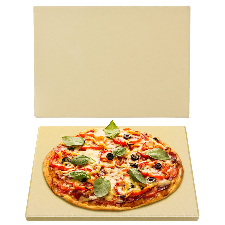 15"x12" Pizza Stone for BBQ Oven Grill