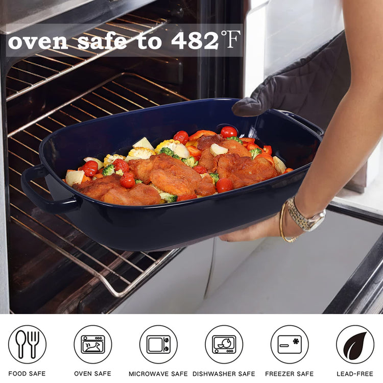 6 Quart Large Rectangular Baking Dish