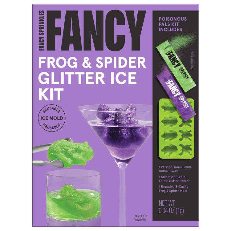 Poisonous Pals Frog & Spider Glitter Ice Kit