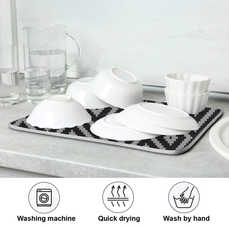 Super Absorbent Dish Drying Mat