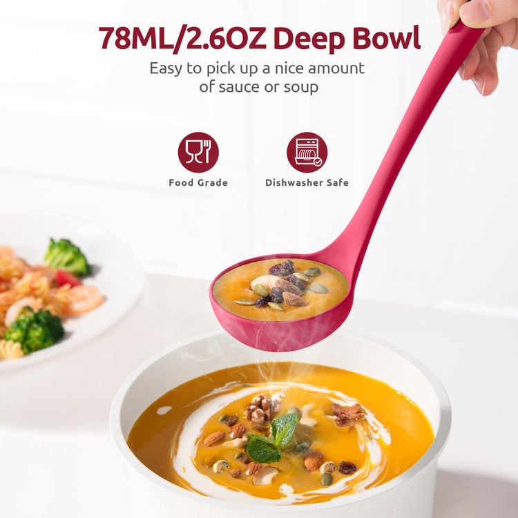 Silicone Soup Ladle