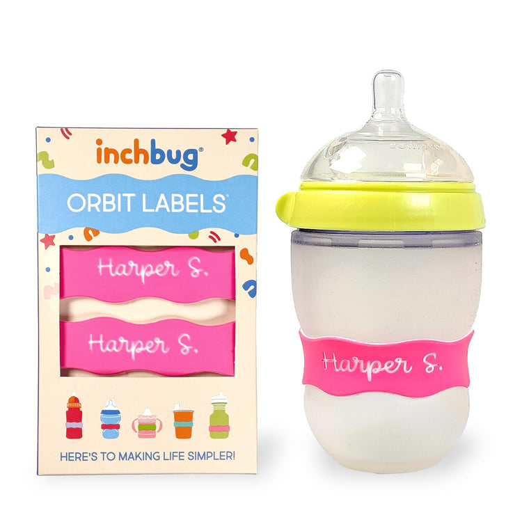 Orbit Labels Silicone Bottle Bands (4 Count)