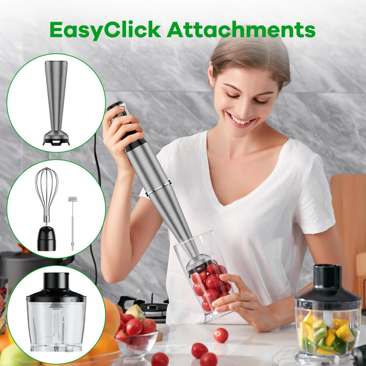 Immersion Blender Handheld Corded