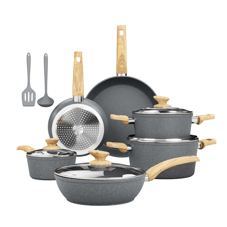 Pots and Pans Set Non Toxic