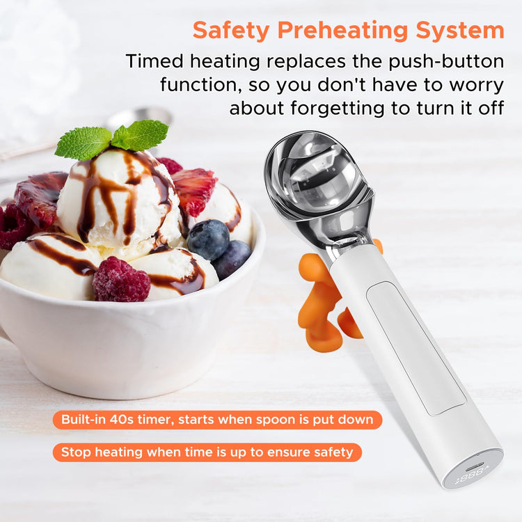 Heated Ice Cream Scoop