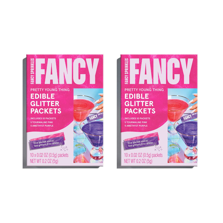 Pretty Young Thing Edible Glitter Packets 2 Pack