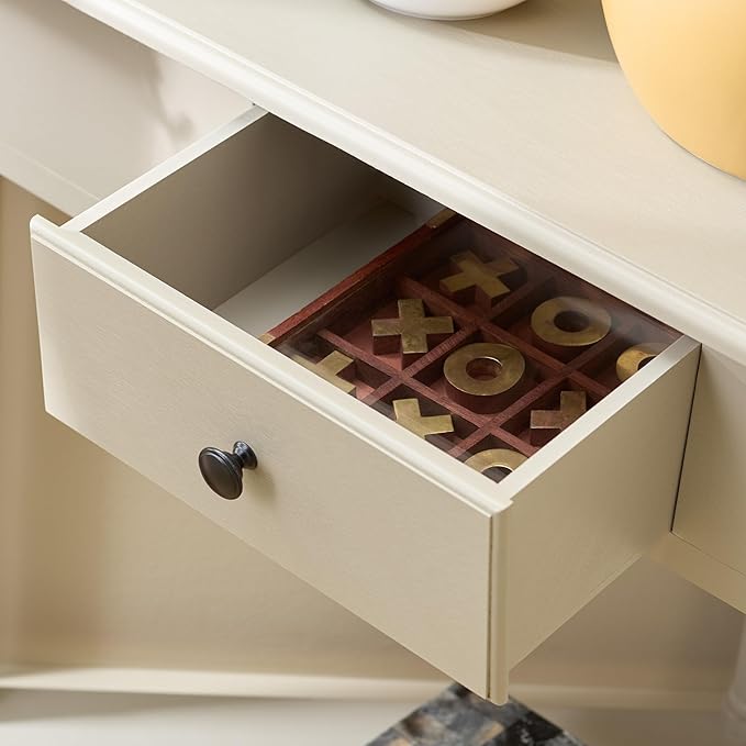 Safavieh American Homes Collection Gomez Vintage Grey Corner Table