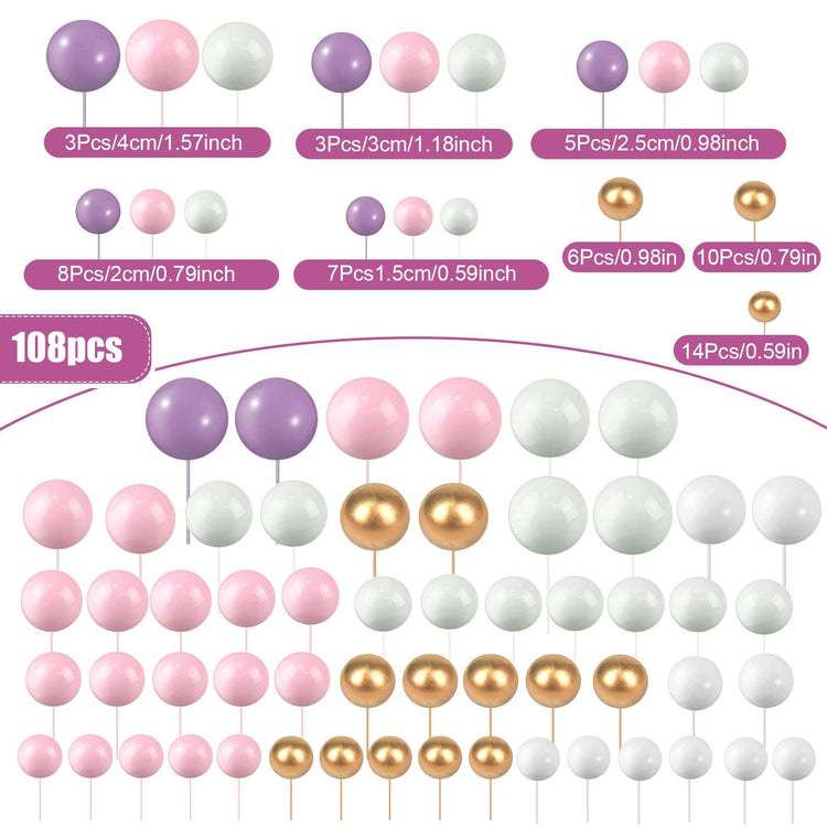 Balls Cake Topper
