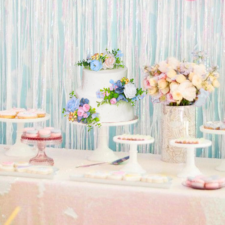 3Pcs Premade Cake Flowers (3 Count)